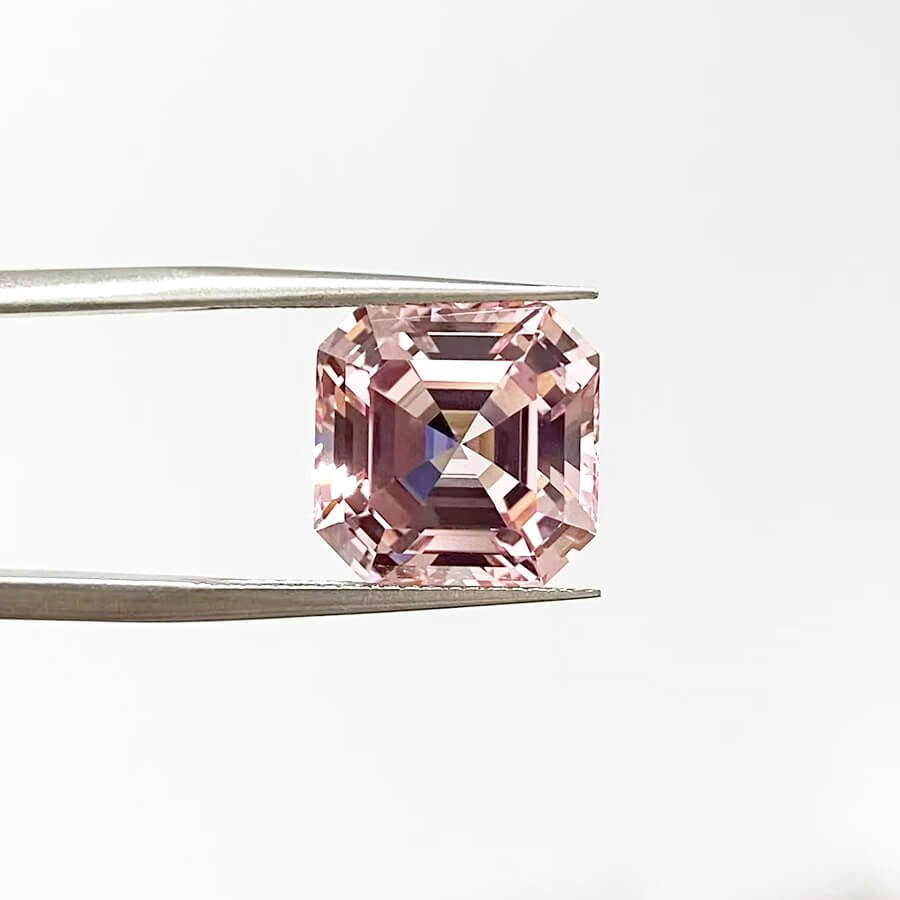 正方阿斯切培育摩根粉色蓝宝石